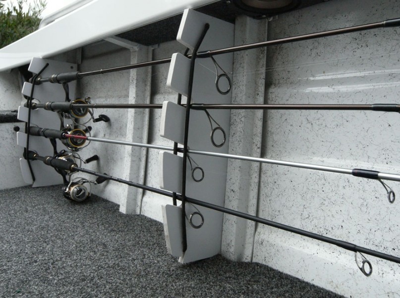 Do-It-Yourself Fishing Rod Rack