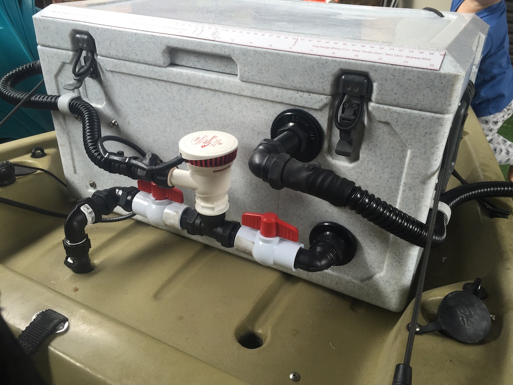 DIY: Hobie Kayak Livewell Electric pump upgrade